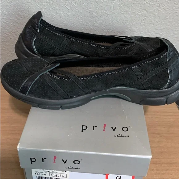 Clarks P-Berry Active Flats size 9 Excellent - Picture 6 of 8